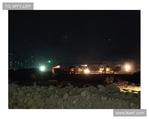 挖掘机夜间施工灯光改装